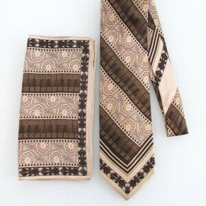 Stacey Adams Men's Silk Tie & Pocket Square Set